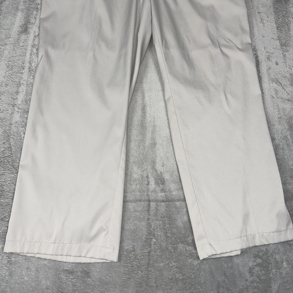 Nike Golf Pants Mens 38x30 Khaki‎ Tan Beige Dri Fit Slash Pocket - Picture 3 of 9